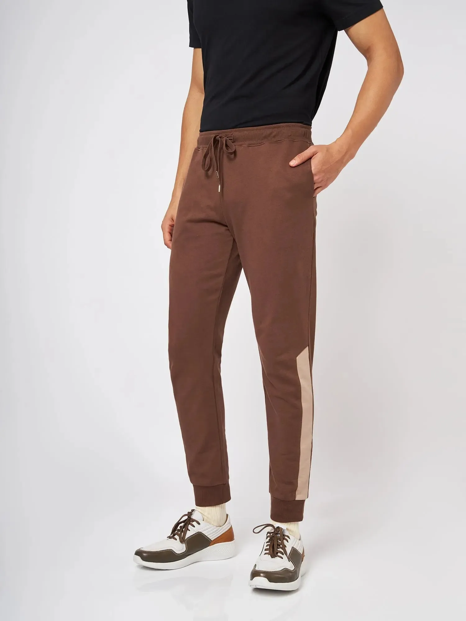 Vietnam Brown and Beige Game Changer Tracksuit