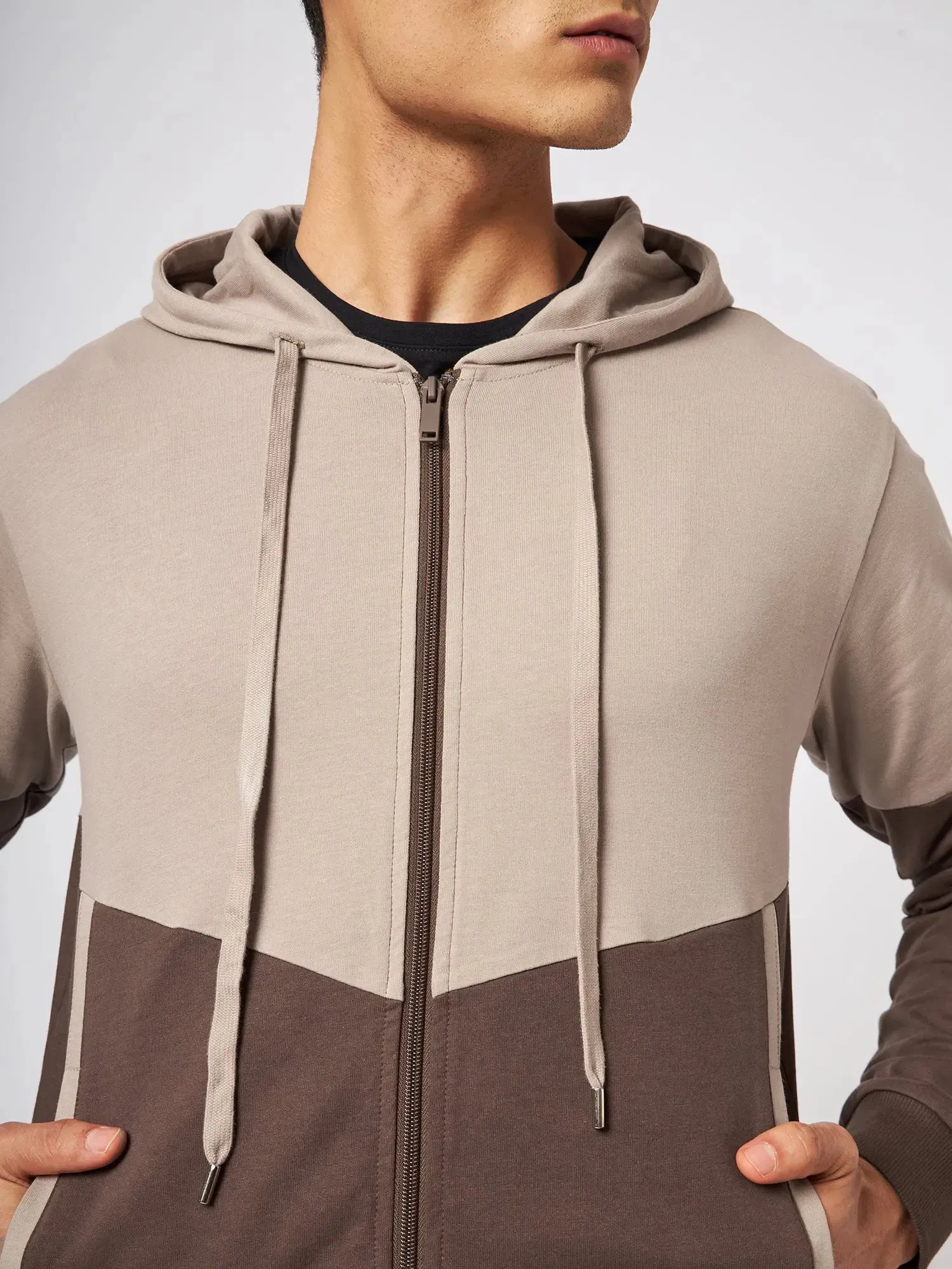 Vietnam Brown and Beige Game Changer Tracksuit