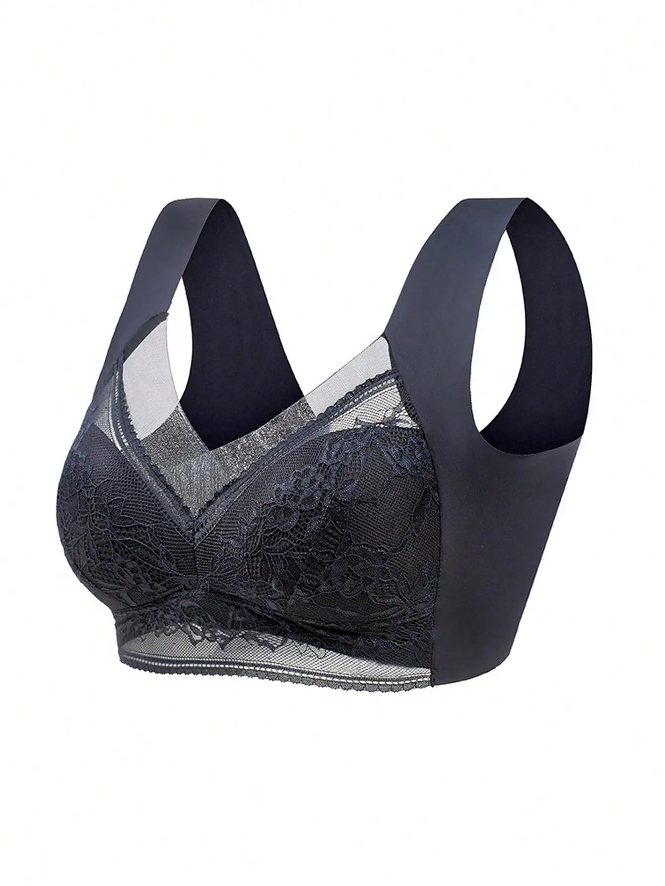 Women's Beauty-back Bra, Thin Cup, Push-up, Sports Bra, Seamless Back Vest