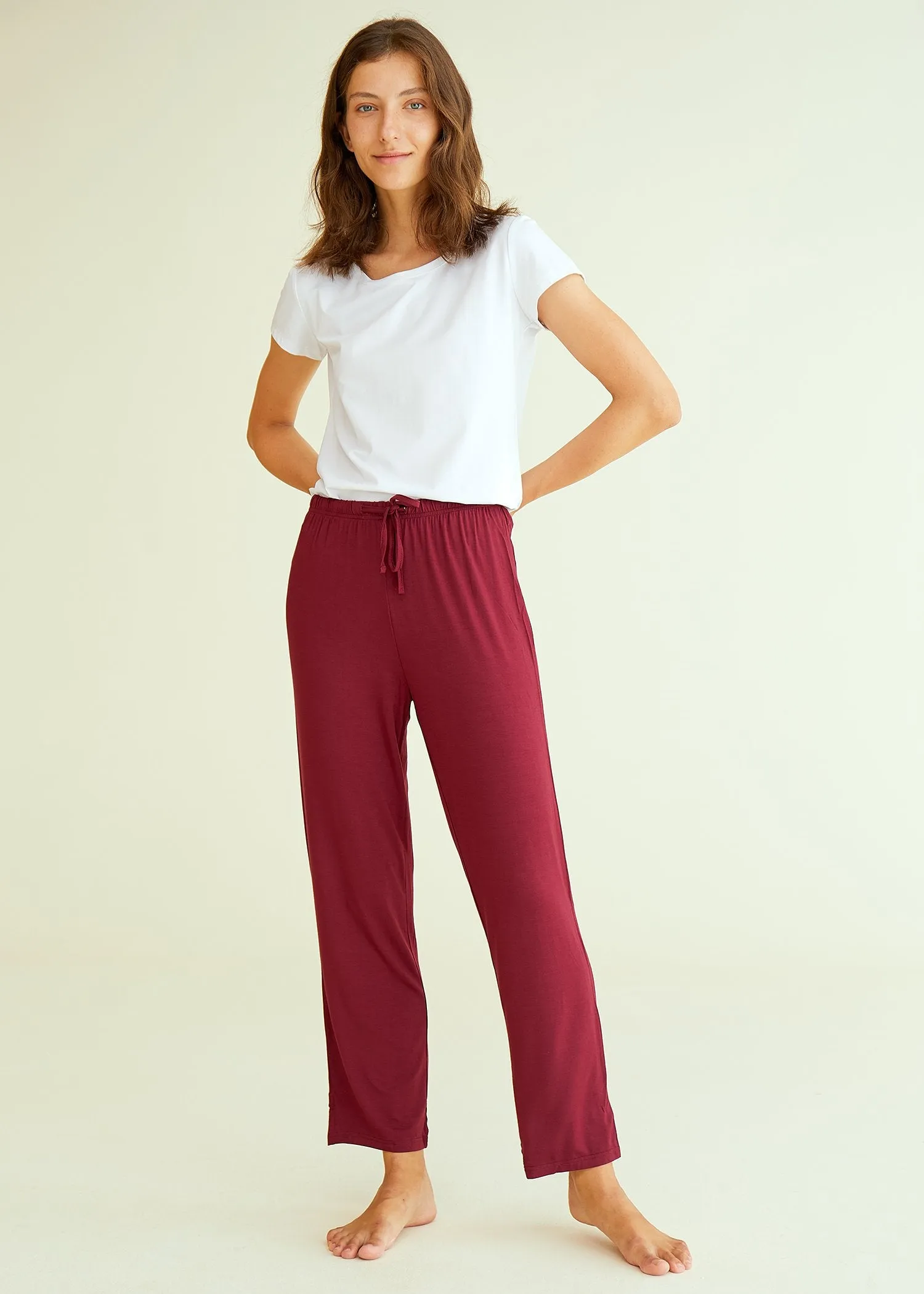 Women's Knit Loungewear Bamboo Pajama Pants